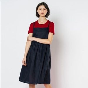 Twenty-Seven Names Willa linen dress Navy 8